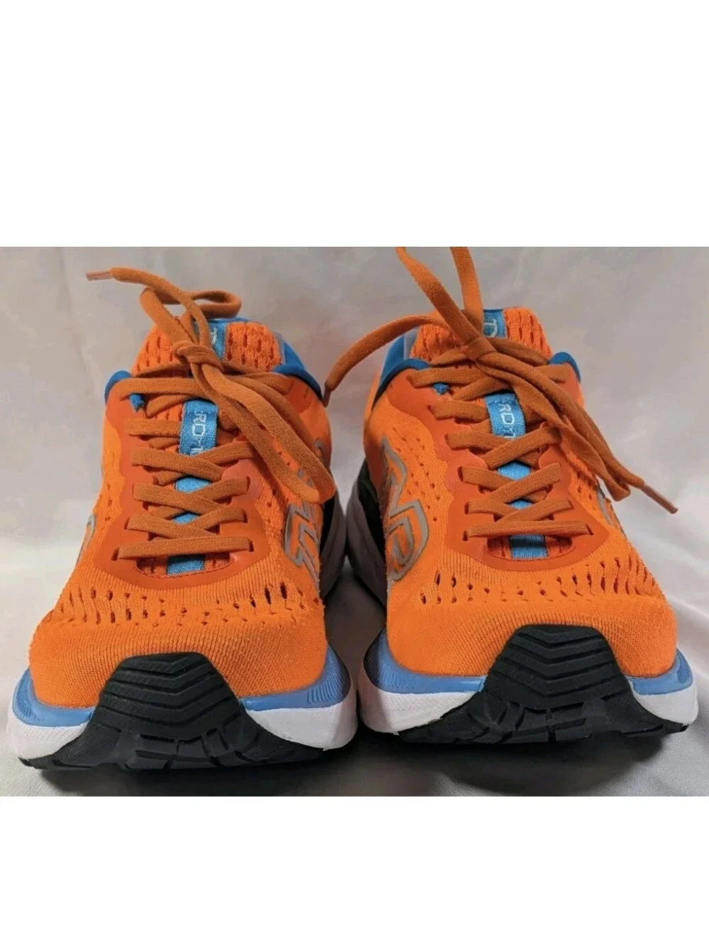 TYR RD-1 Runner Shoes Mens 8.5 Womens 10 Orange Blue Running Athletic Sneakers
